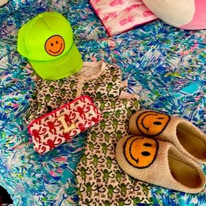 Roller rabbit, green monkey pajamas ,Size 12